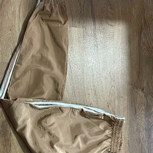 Windbreaker material sweats.